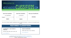 Desktop Screenshot of merchandiserclassifieds.com
